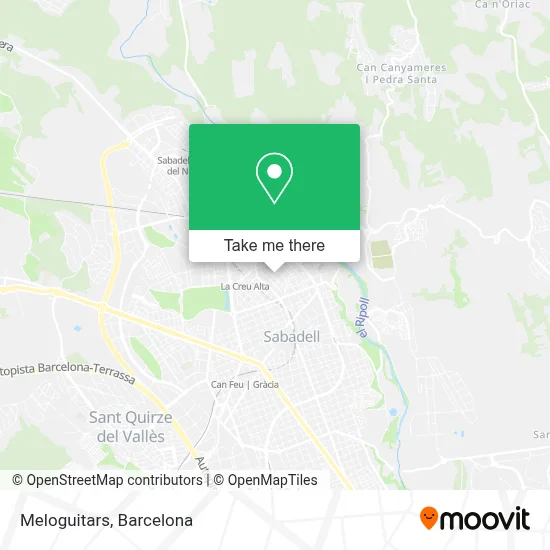 Meloguitars map