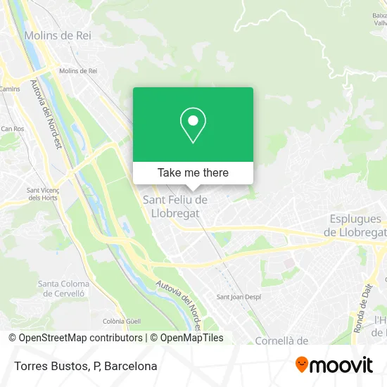 Torres Bustos, P map