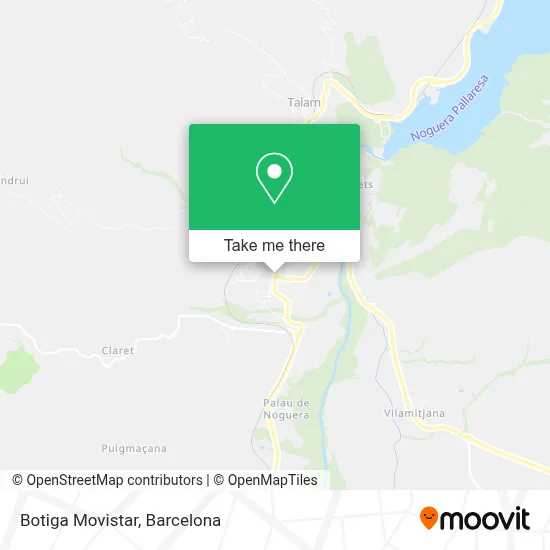 Botiga Movistar map