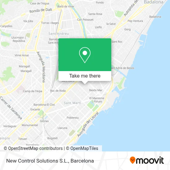 mapa New Control Solutions S.L.