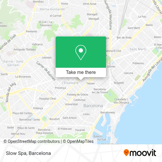 Slow Spa map