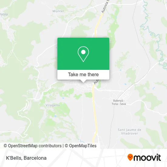 K'Bells map