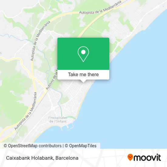 Caixabank Holabank map