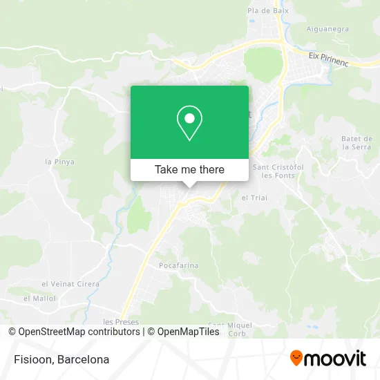 Fisioon map