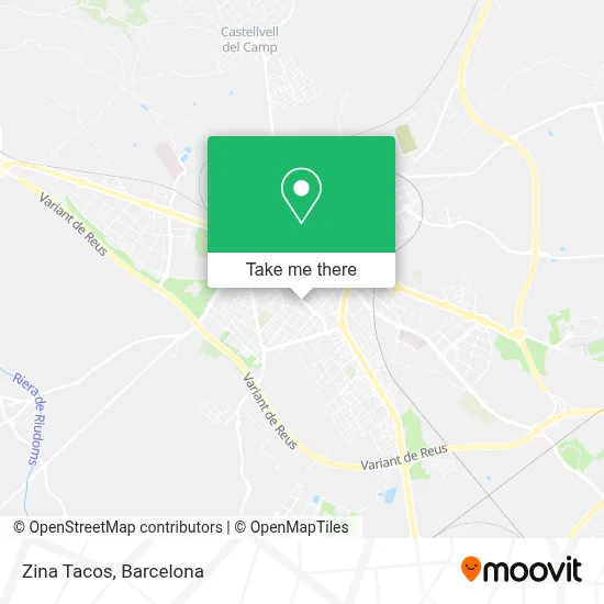 Zina Tacos map