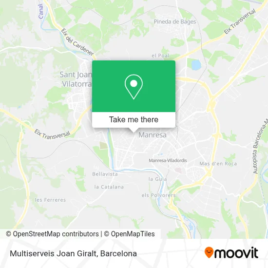 Multiserveis Joan Giralt map