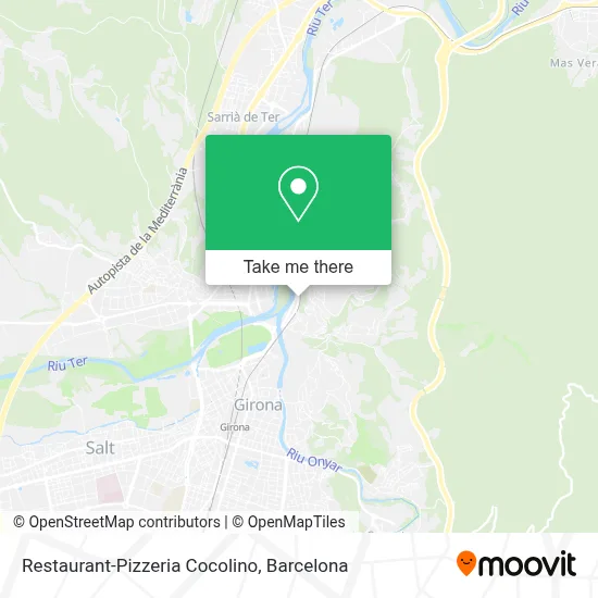 Restaurant-Pizzeria Cocolino map