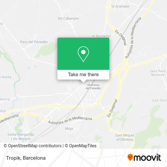Tropik map