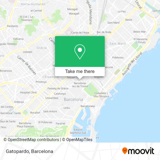 Gatopardo map
