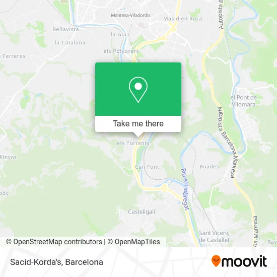 Sacid-Korda's map