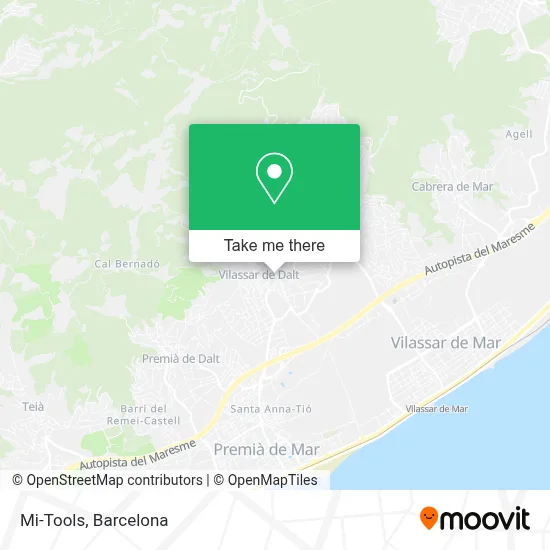Mi-Tools map