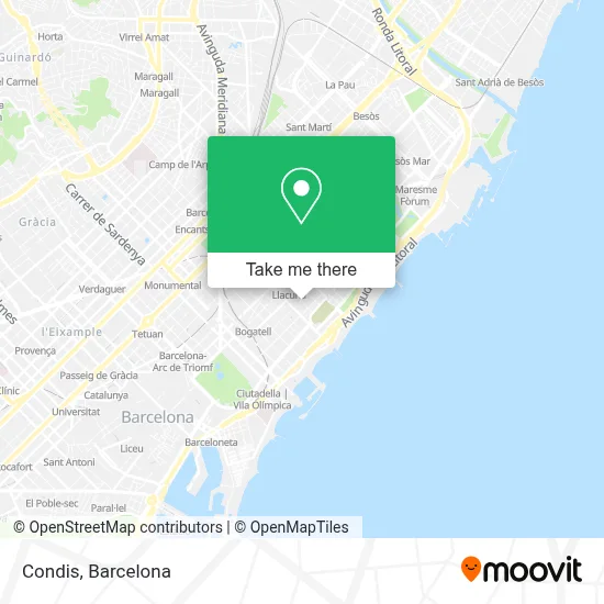 Condis map