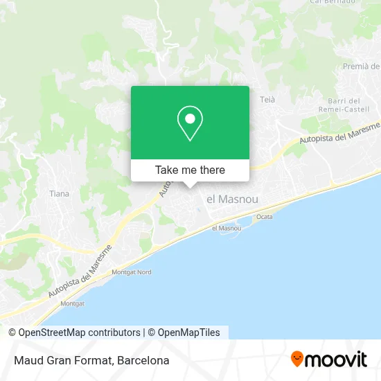Maud Gran Format map
