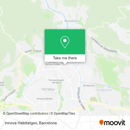 Innova Habitatges map