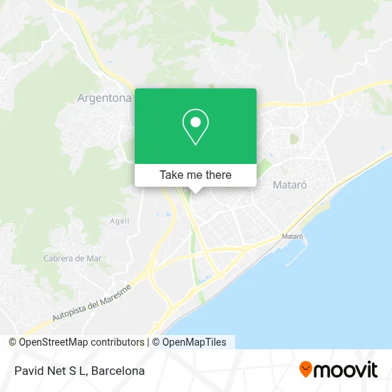 Pavid Net S L map