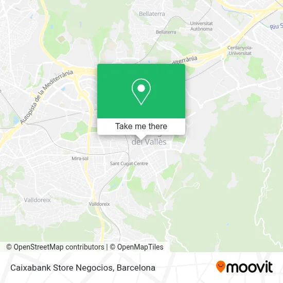 Caixabank Store Negocios map