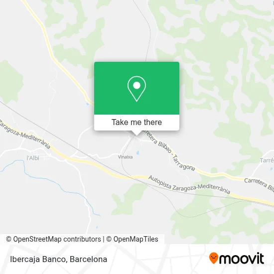 Ibercaja Banco map