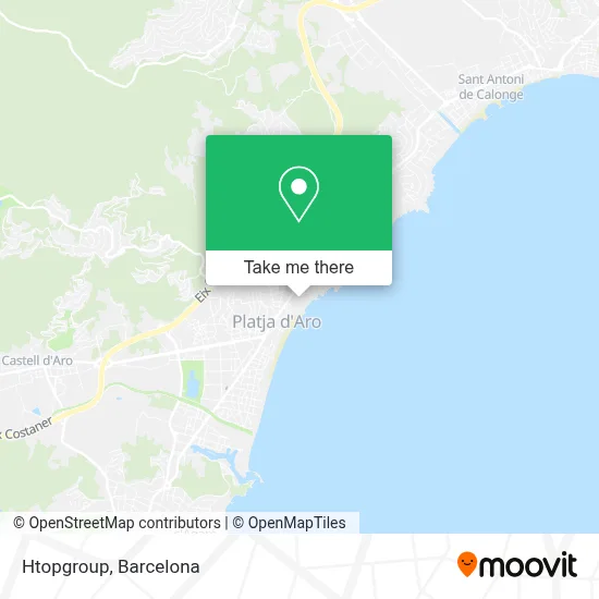 Htopgroup map