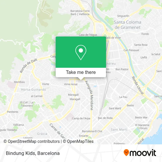 Bindung Kids map