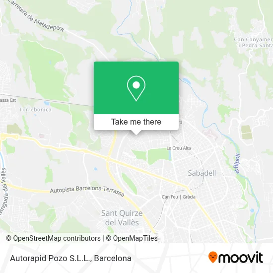 Autorapid Pozo S.L.L. map