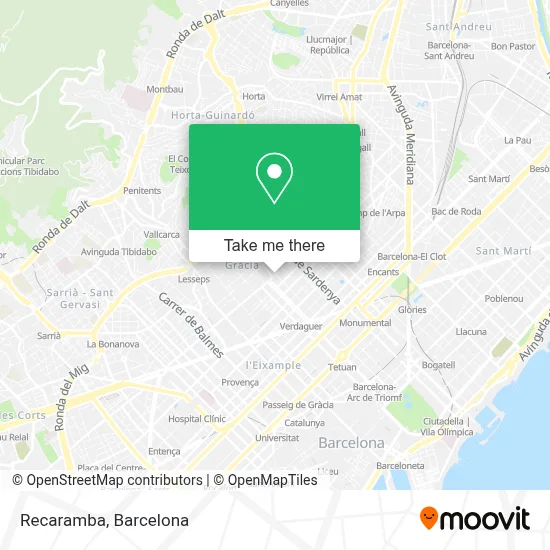 Recaramba map