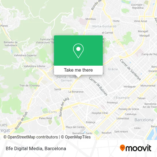 Bfe Digital Media map