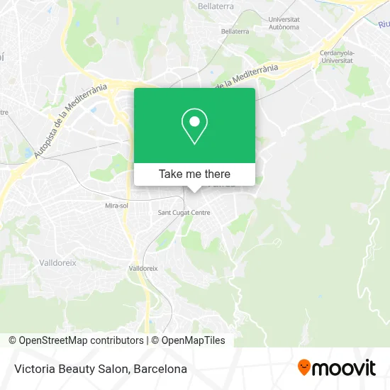 Victoria Beauty Salon map