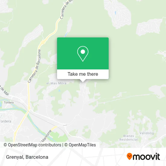 Grenyal map