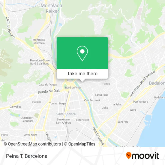 Peina T map