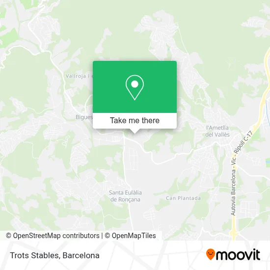 Trots Stables map