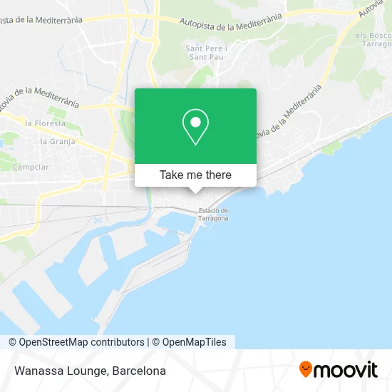 Wanassa Lounge map