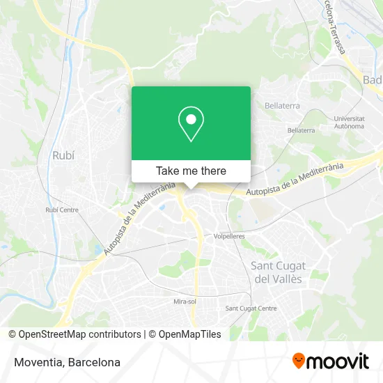 Moventia map