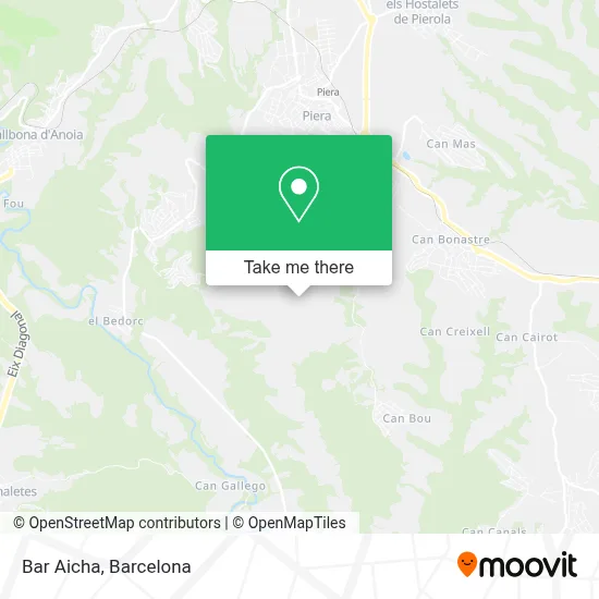 Bar Aicha map