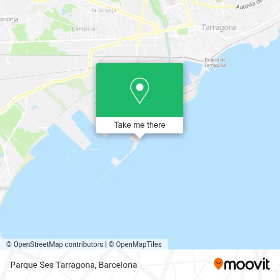 Parque Ses Tarragona map