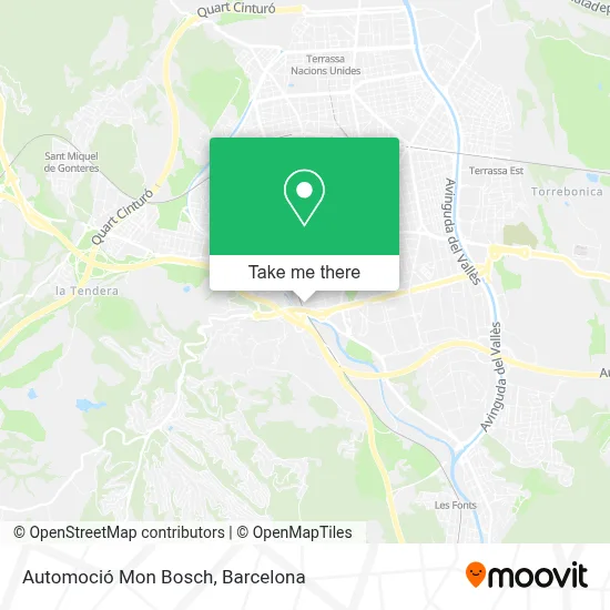 Automoció Mon Bosch map
