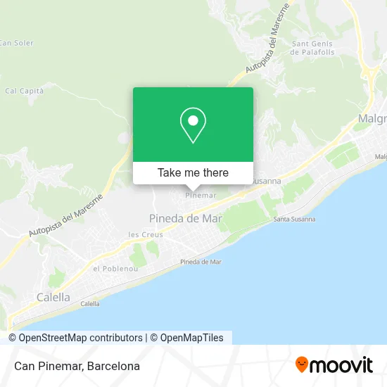 Can Pinemar map