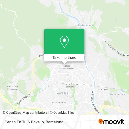 Pensa En Tu & Bdvello map