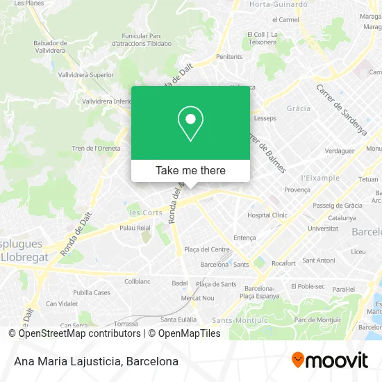 Ana Maria Lajusticia map