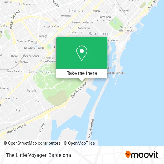 The Little Voyager map
