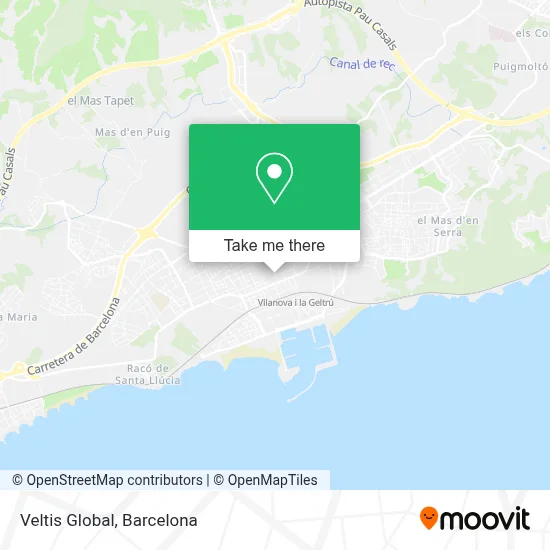 Veltis Global map