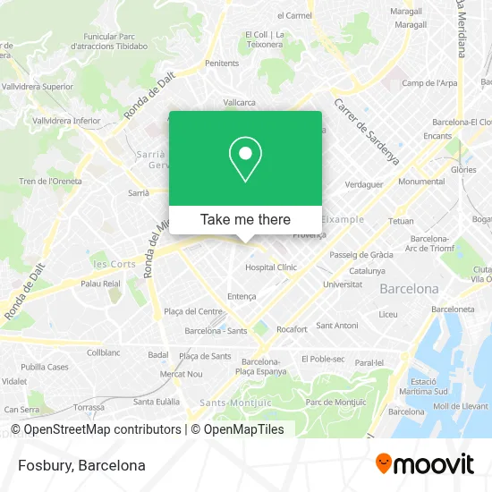 Fosbury map
