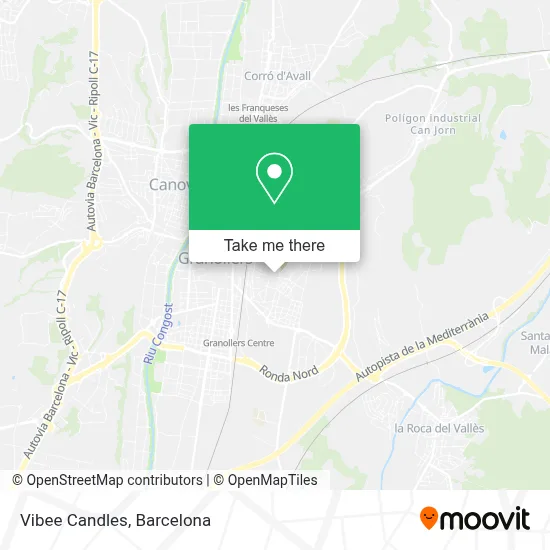 Vibee Candles map