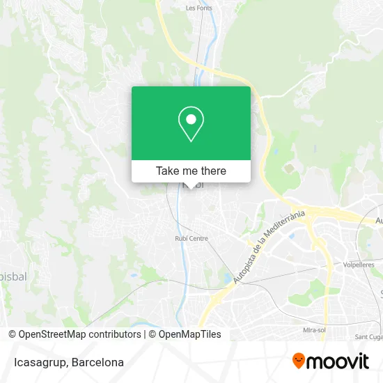 Icasagrup map