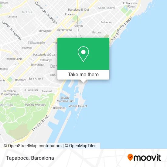 Tapaboca map