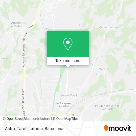 Astro_Tarot_Laforsa map