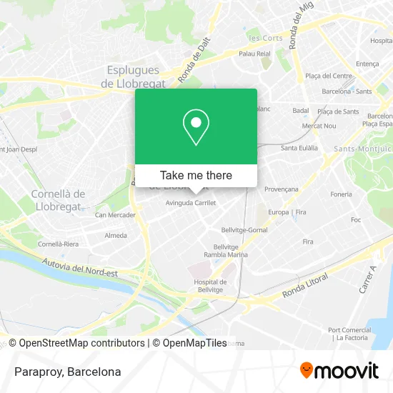 Paraproy map