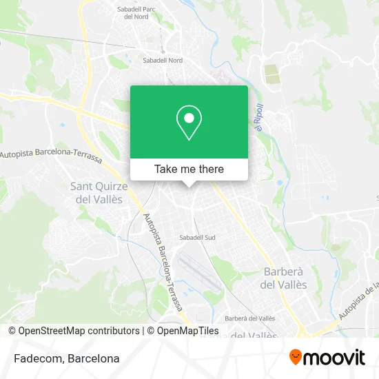 Fadecom map