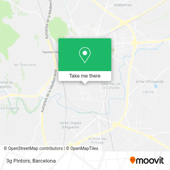 3g Pintors map