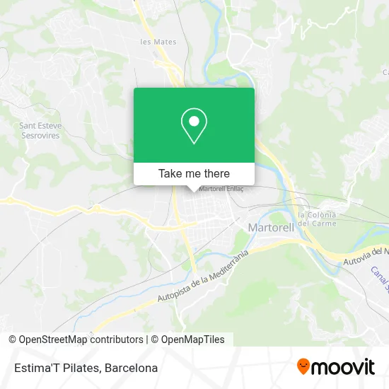 Estima'T Pilates map