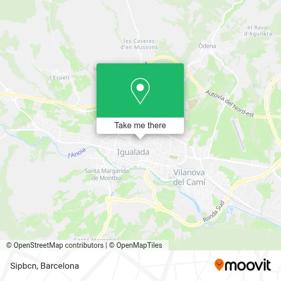 Sipbcn map
